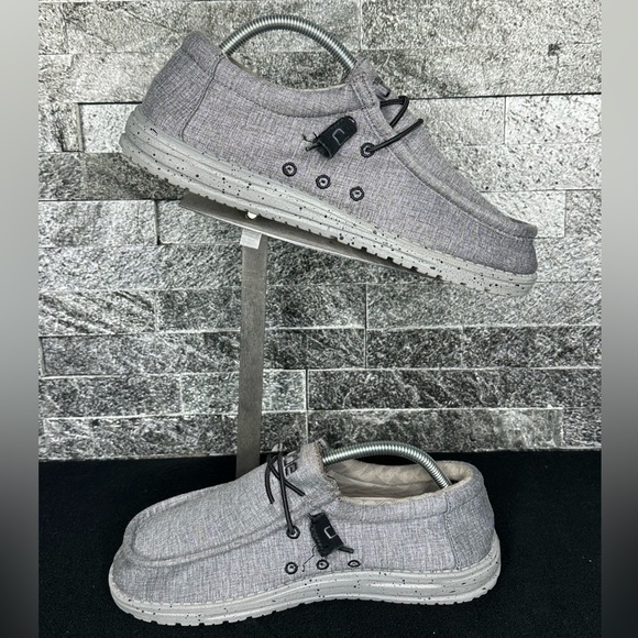 Hey Dude Shoes Wally Stretch Steel - M8 main image 6